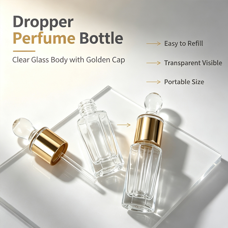 Perfume Fragrance Story - 12ml Glazen Druppelflesje Essentiële Olie Aromatherapie