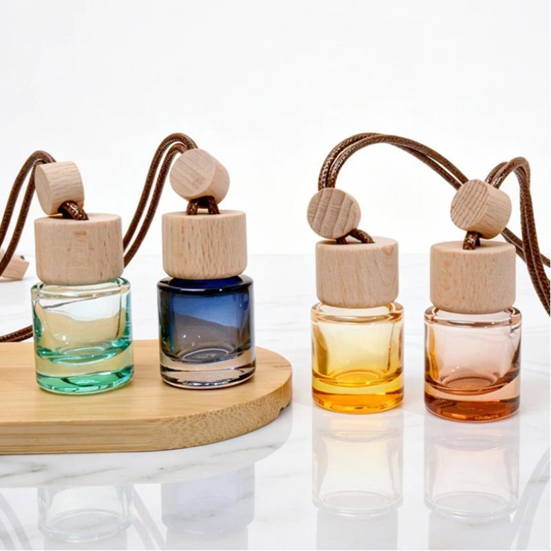Perfume Fragrance Essential Oil - Miniatuur ronde hanger essentiële olieverdamper flesje