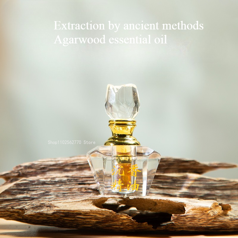 Sandalwood Perfume Oil - 1ml Natuurlijke Agarwood Essentiële Olie Pure