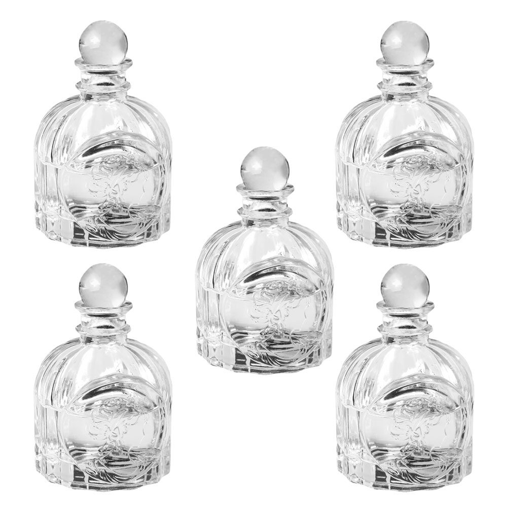 Perfume Aroma Fragrance - 5 sets transparante parfumflesjes in Franse