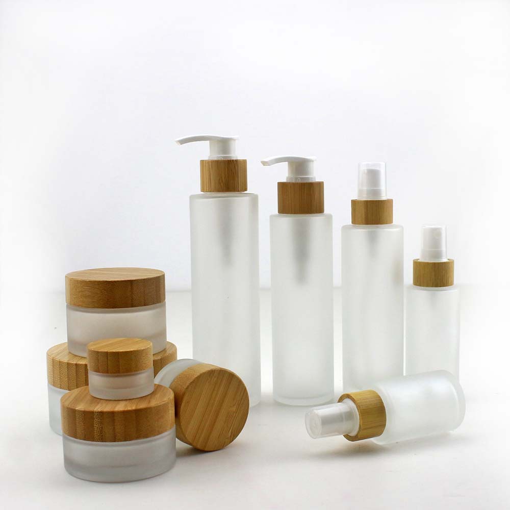 Perfume Fragrance Story - Natuurlijke Bamboe Parfumflesje Matglas Lege Crème