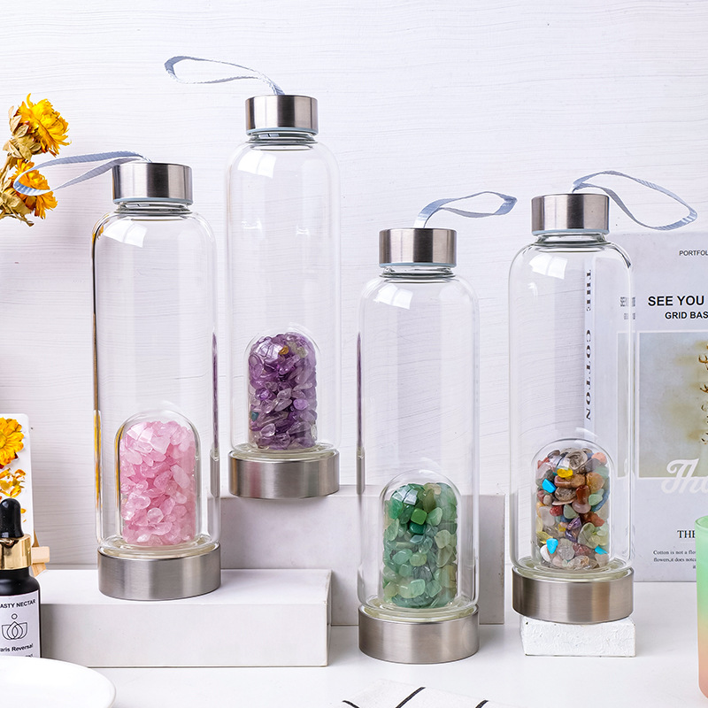 Natuurlijke kristallen glazen  - Rose Water Spray recensie en prijs